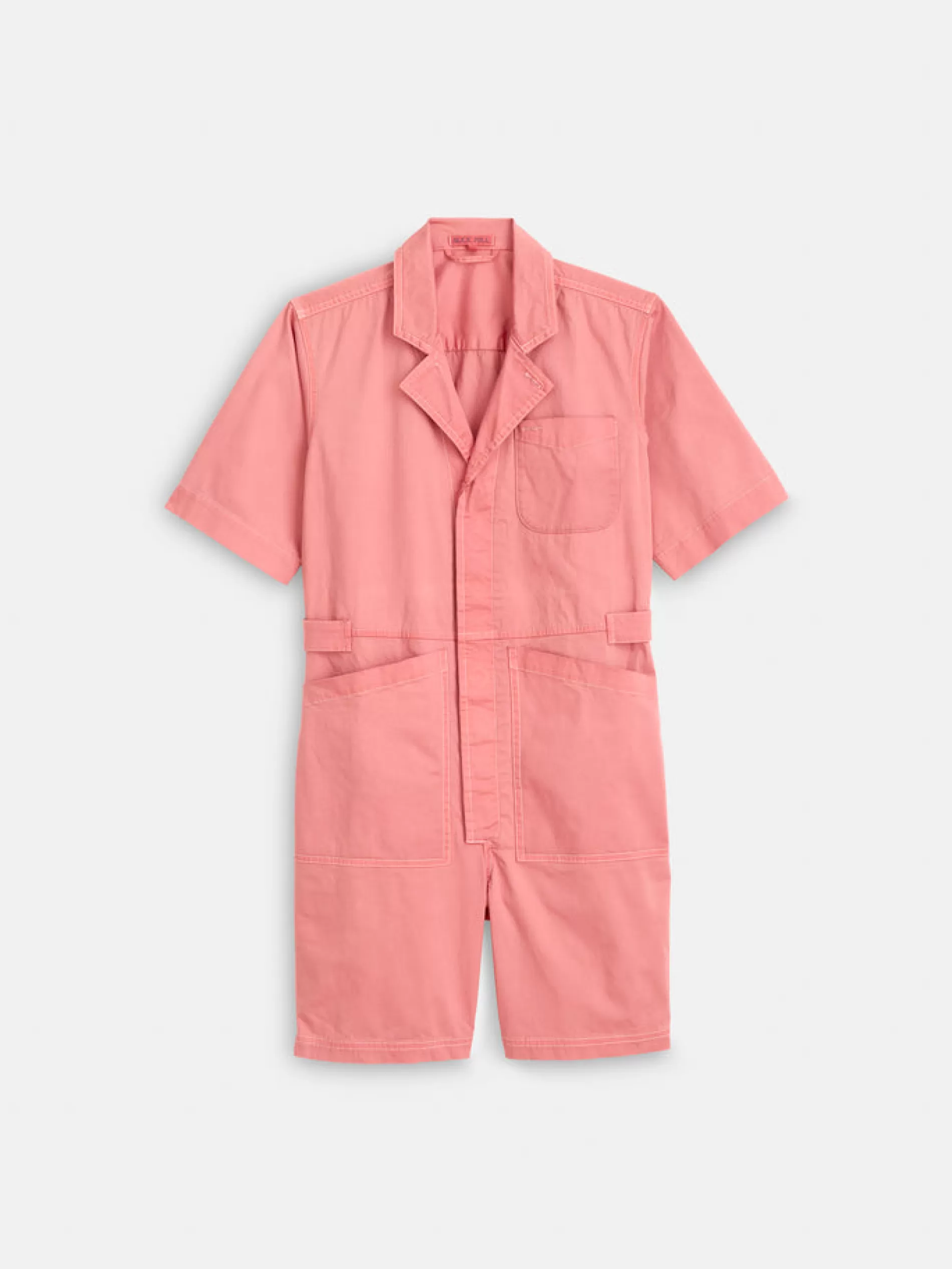 Alex Mill Botanical Dyed Standard Short Jumpsuit In Cotton Twill Outlet