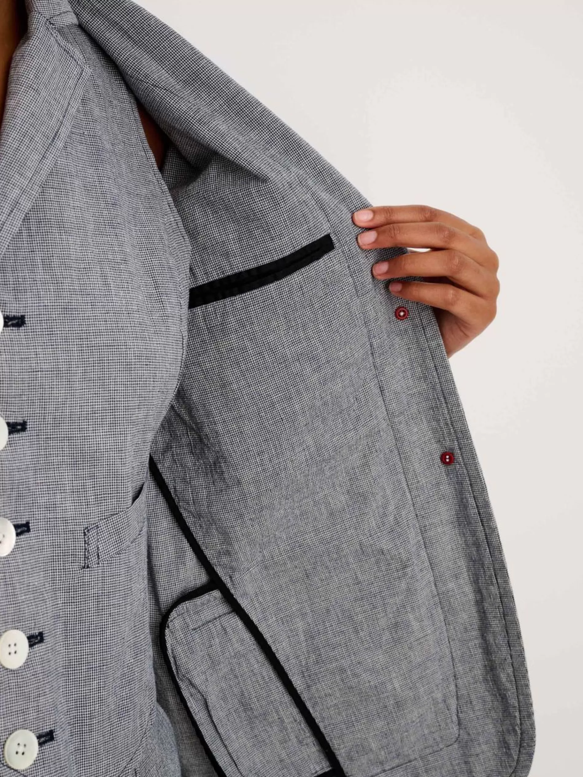 Alex Mill Boy Blazer In Houndstooth Best Sale