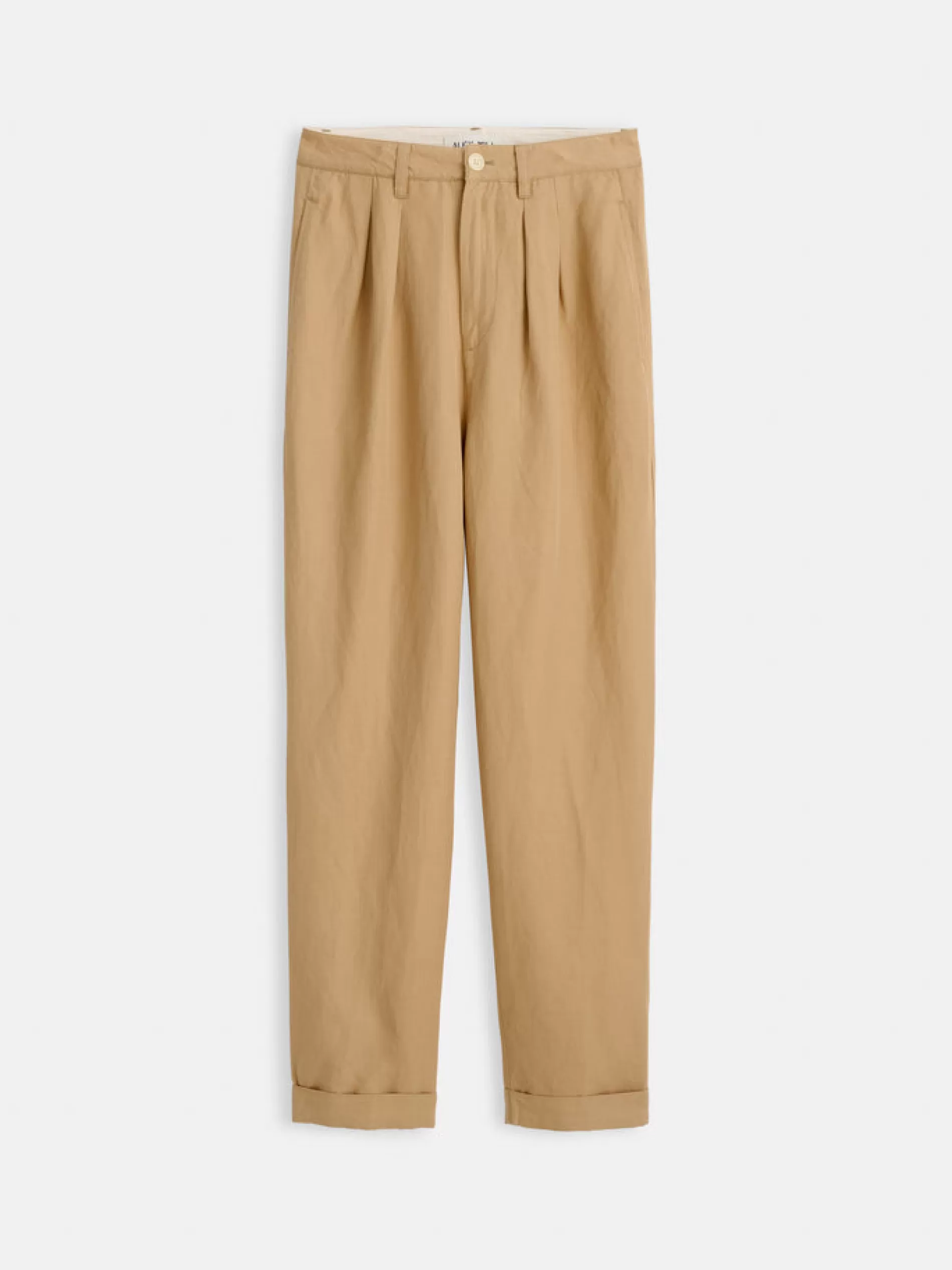 Alex Mill Double Pleat Pant In Twill Vintage Khaki Shop