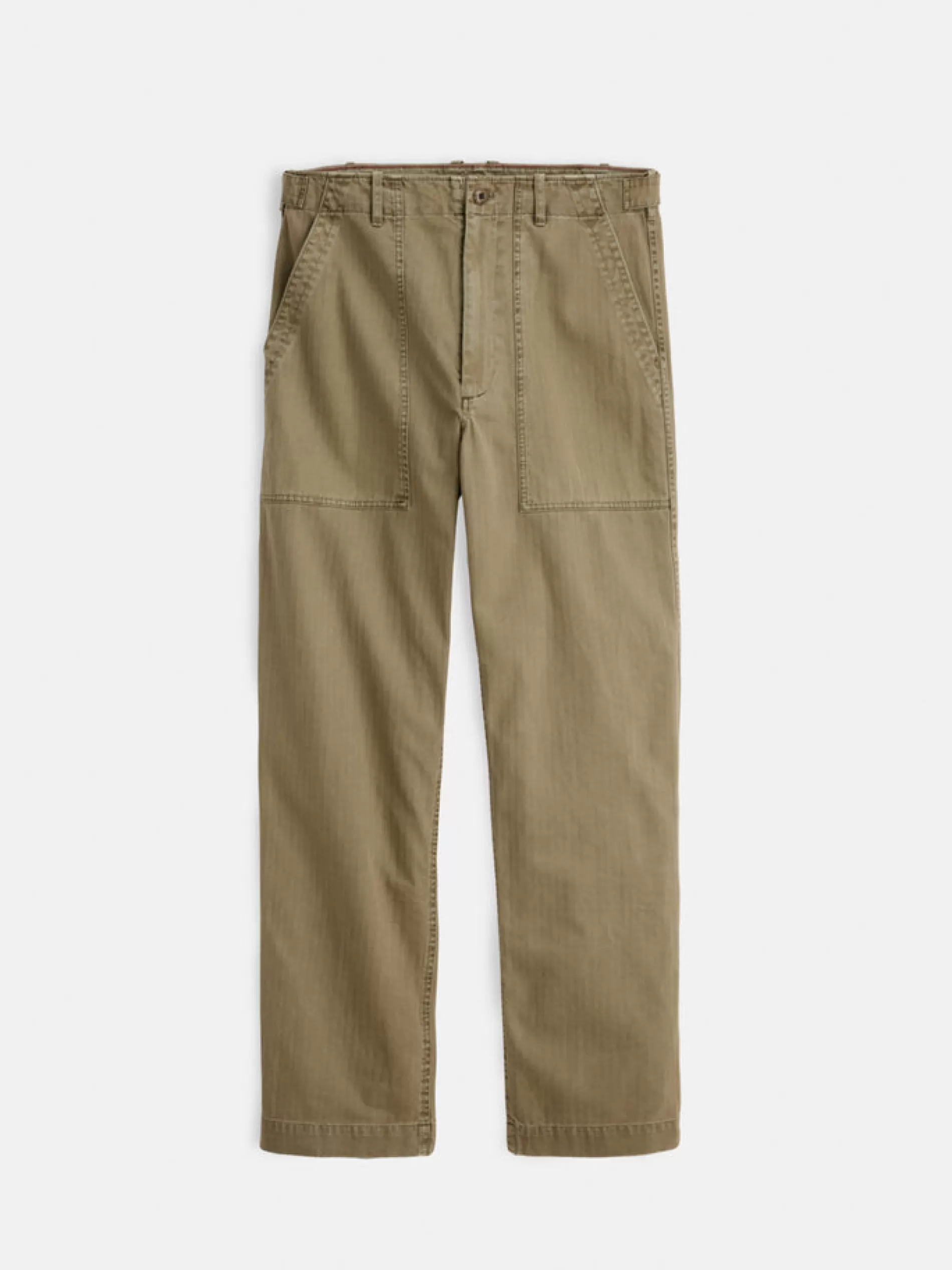 Alex Mill Field Pant In Herringbone Vintage Olive Fashion