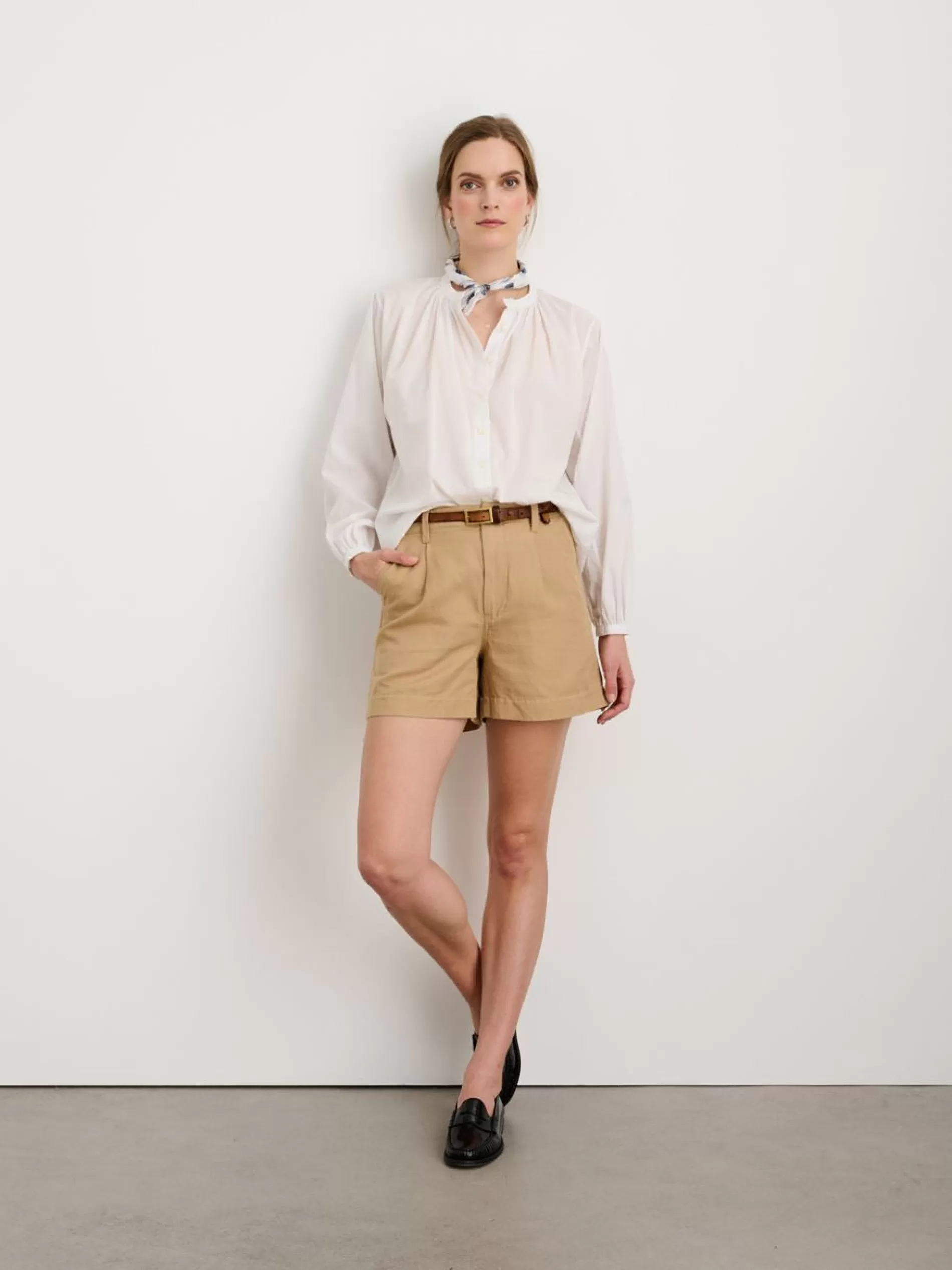 Alex Mill Katherine Shirt In Cotton Voile White Store