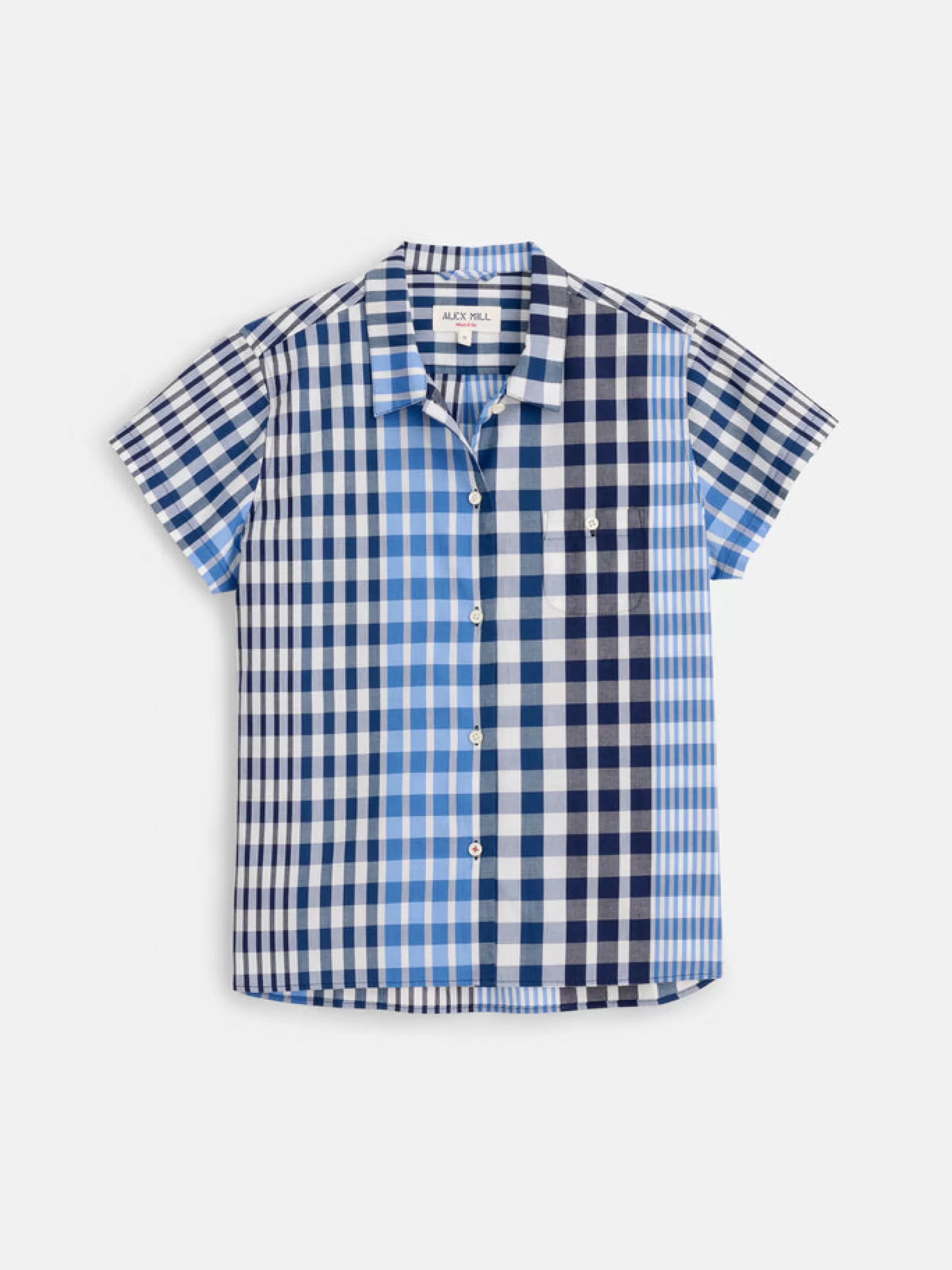 Alex Mill Maddie Camp Shirt In Plaid Fashion