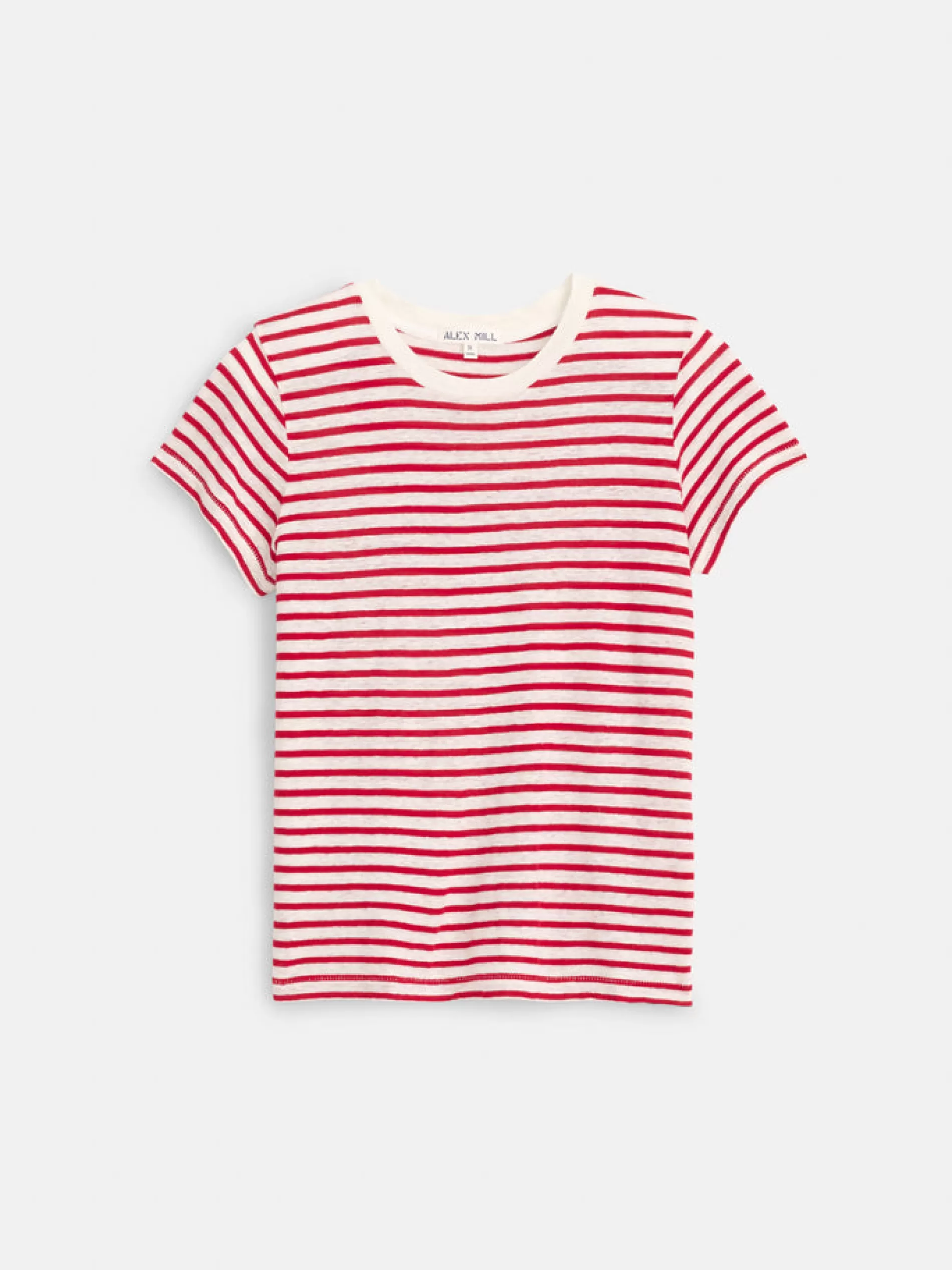 Alex Mill Prospect Tee In Stripe Blue/White Outlet