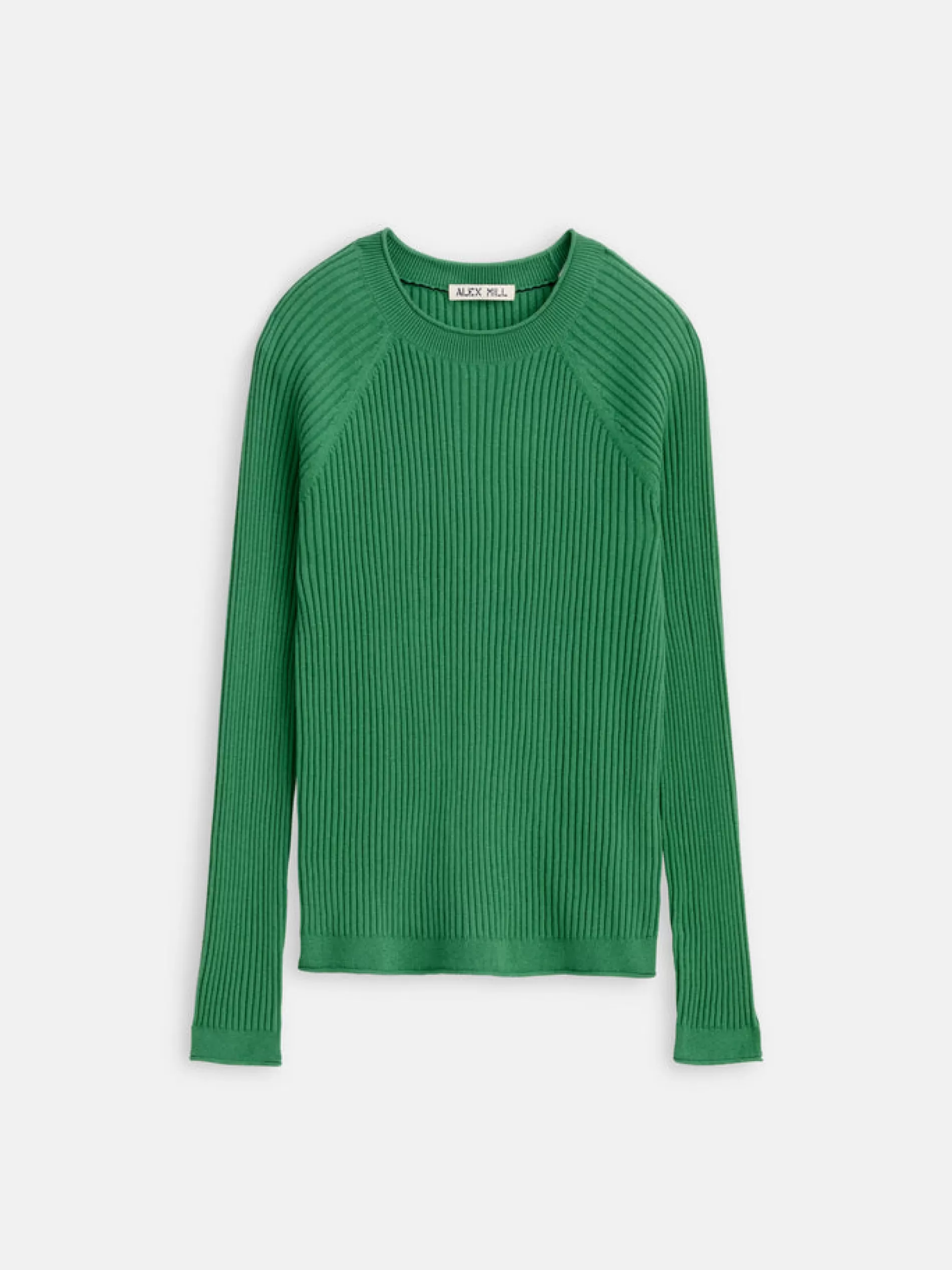 Alex Mill Ribbed Crewneck Sweater Moss Shop