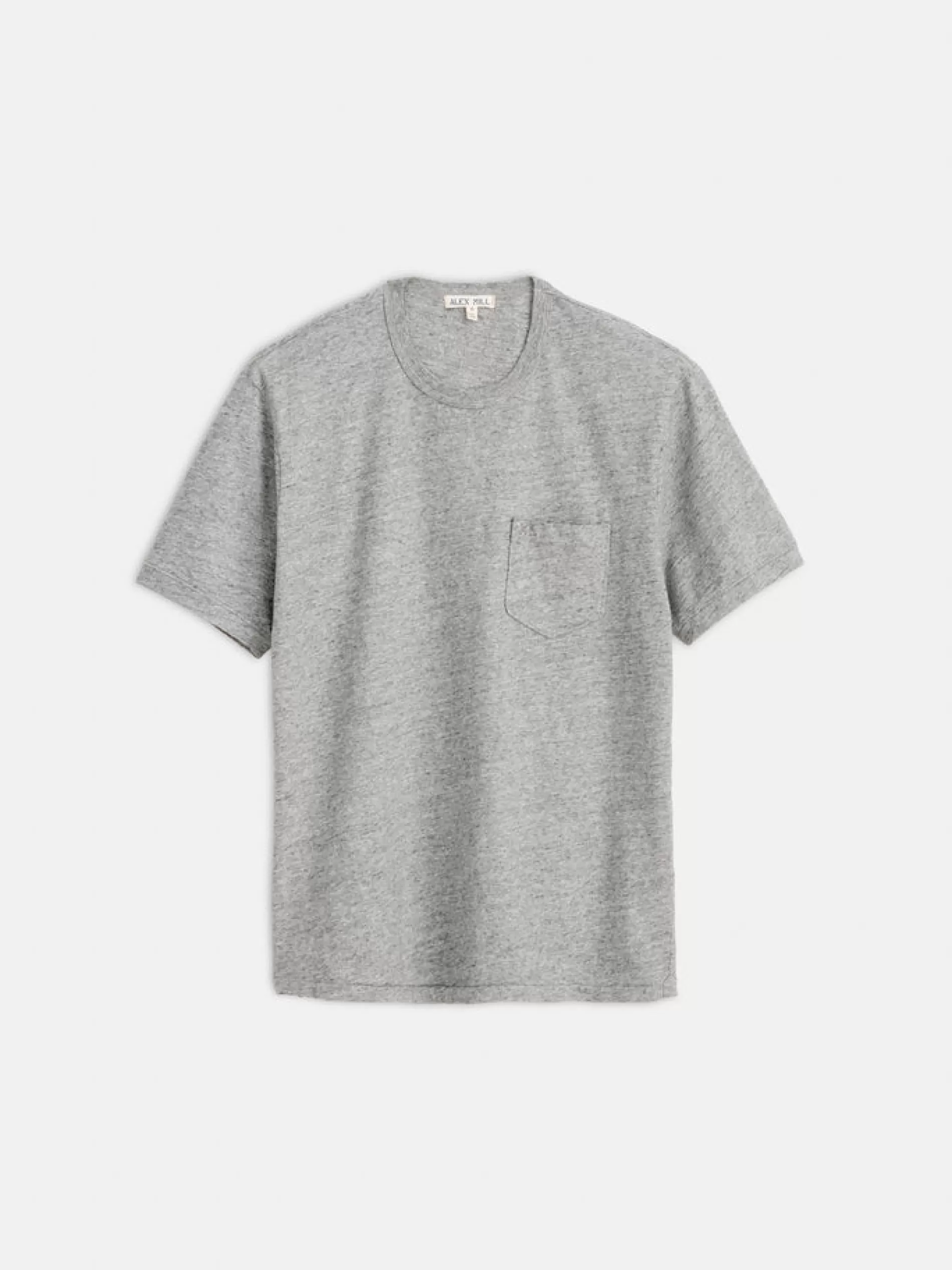 Alex Mill Standard Pocket Tee In Slub Cotton Heather Grey Discount