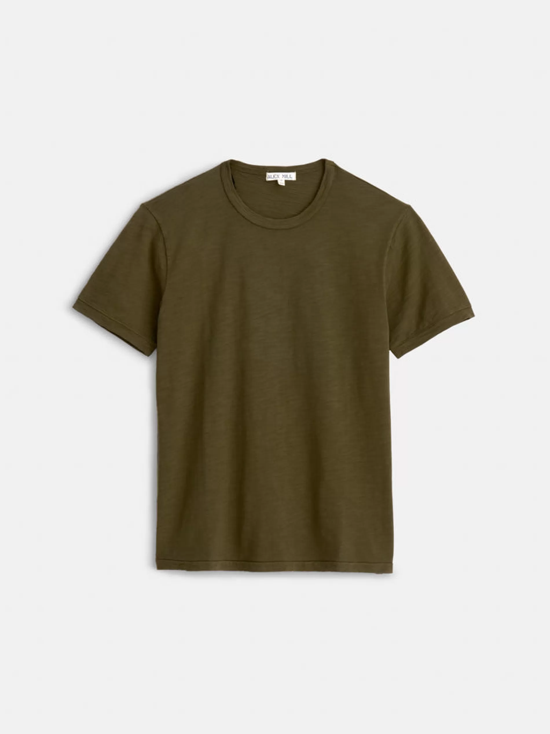 Alex Mill Standard T Shirt In Slub Cotton Black Shop