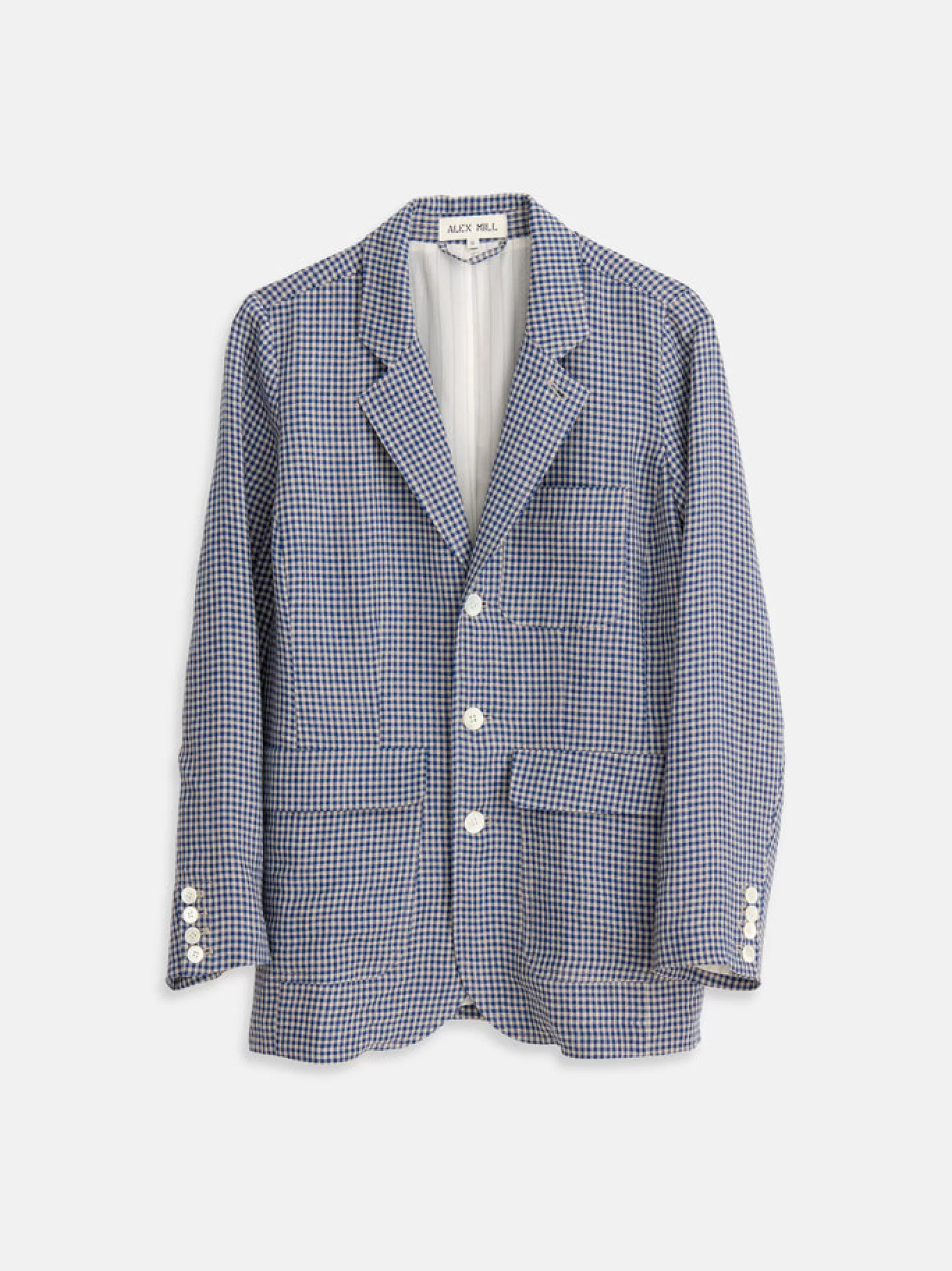 Alex Mill Suit(Ish) Blazer In Mini Gingham Best Sale