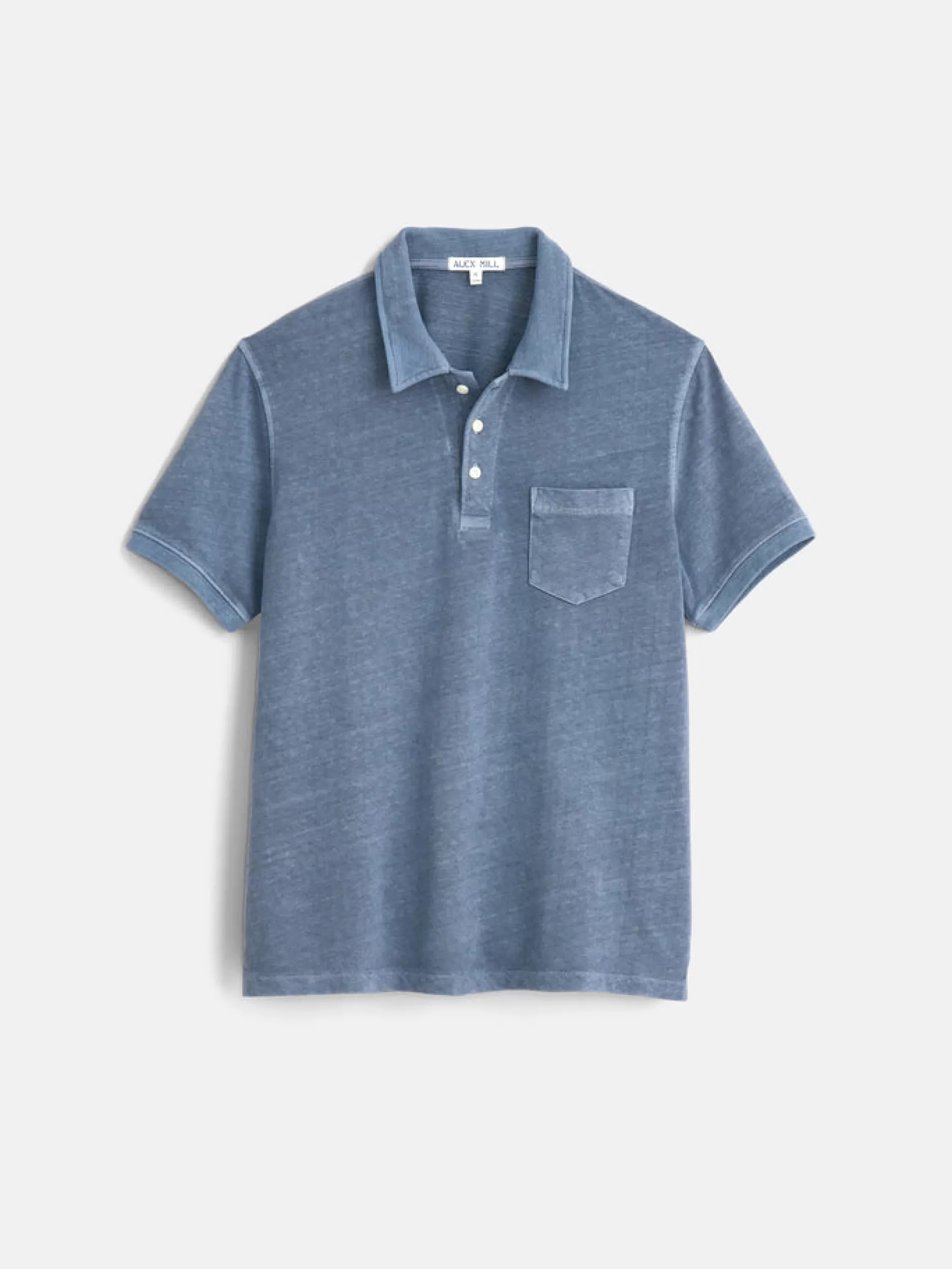 Alex Mill Vintage Wash Polo Off White Shop